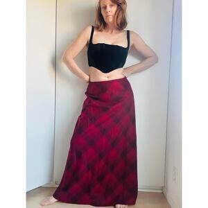 Vintage 90s Velvet Bustier Corset Black Gothic Sexy Vampire Grunge Size 34 C